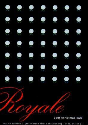 POSTAL PV01948: Publicidad Royale your christmas café