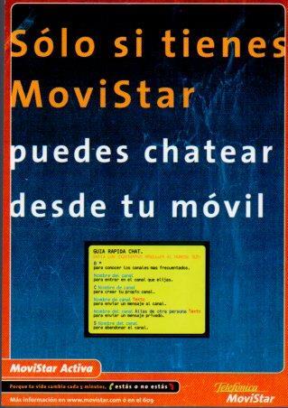 POSTAL PV01957: Publicidad Movistar