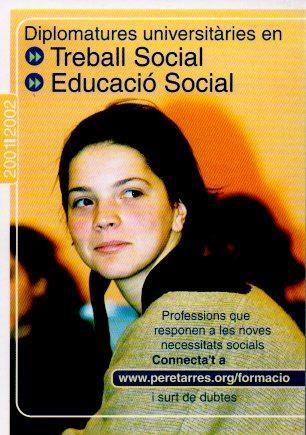 POSTAL PV01961: Publicidad Treball Social a Fundacio Pere Tarres
