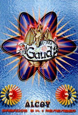 POSTAL PV01803: Publicidad Café pub Gaud en Alcoy
