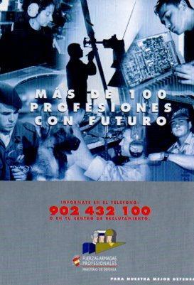 POSTAL PV01780: Publicidad Ministerio de Defensa Fuerzas Armadas