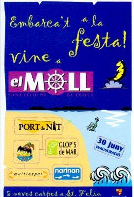 POSTAL PV01755: Publicidad Ajuntament de Sam Feliu de Guixols Noves carpes