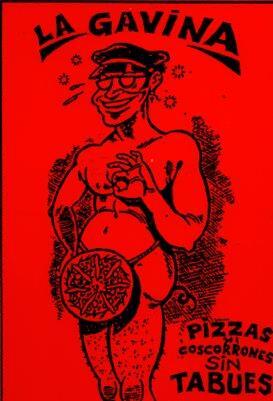 POSTAL PV01759: Publicidad La Gavina pizzas Barcelona