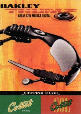 POSTAL PV01861: Publicidad Oakley gafas con musica