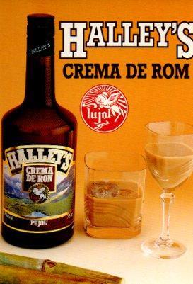 POSTAL PV01821: Publicidad Halley's crema de rom