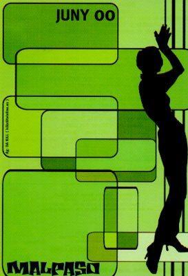 POSTAL PV01826: Publicidad Malpaso bar Barcelona juny 00