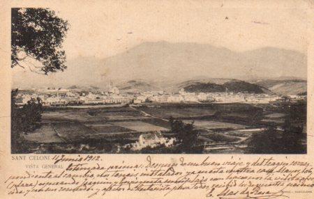 POSTAL PV03104: Sant Celoni, vista general