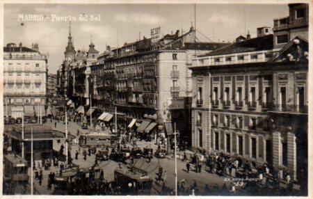 POSTAL PV03106: Madrid, Puerta del Sol.  G. M. Alsina nº 59