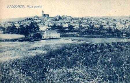 POSTAL PV03114: Llagostera vista general