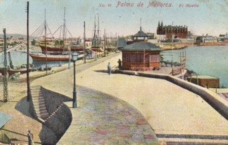 POSTAL PV03096: Palma de Mallorca, El Muelle