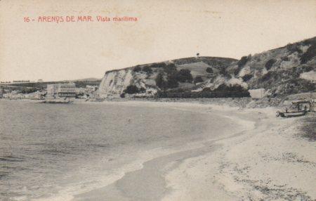 POSTAL PV03072: Arenys de Mar vista maritima