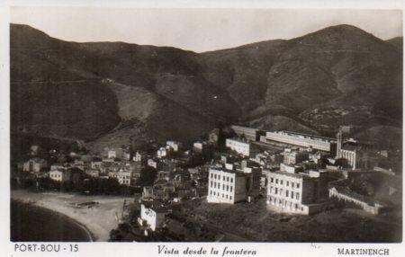 POSTAL PV03088: Vista desde la frontera de Port Bou