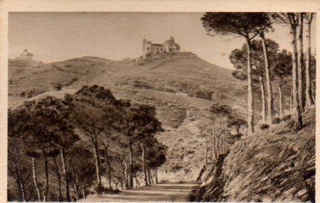 POSTAL PV03166: Observatorio Fabra y alrededores, Barcelona