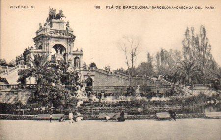 POSTAL PV03171: Pla de Barcelona Cascada del Park