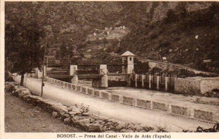 POSTAL PV03173: Presa del Canal en Bosost