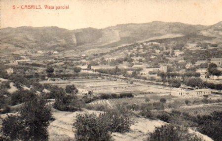 POSTAL PV03174: Vista parcial de Cabrils