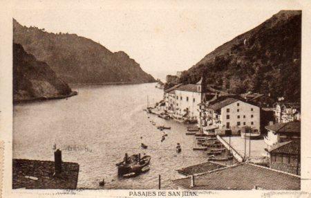 POSTAL PV03155: Vista Pasajes de San Juan, San Sebastian