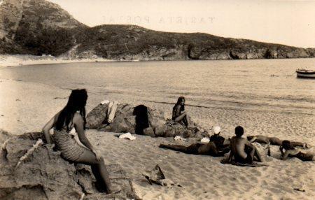 POSTAL PV03129: Playa de L'Almadrava en Rosas