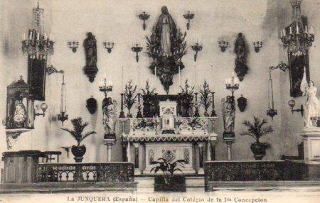 POSTAL PV03152: Capilla Colegio de la Concepcion en La Junquera