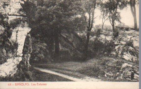 POSTAL PV02989: Las Estunas en Bañolas