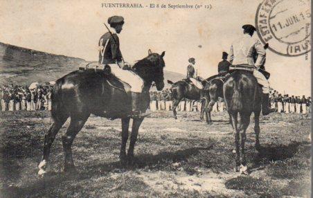 POSTAL PV03002: Conmemoracion 8 de septiembre en Fuenterrabia