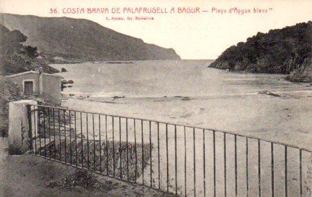 POSTAL PV03003: Playa de Aygua blava, Costa Brava