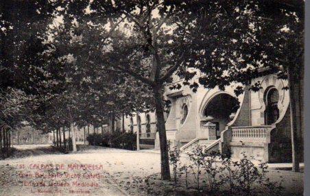 POSTAL PV03005: Balneario Vichy Catalan entrada, Caldes de Malavella