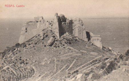 POSTAL PV02961: Vista aerea Castillo de Rosas