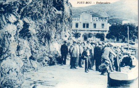 POSTAL PV02963: Embarcadera de Port Bou