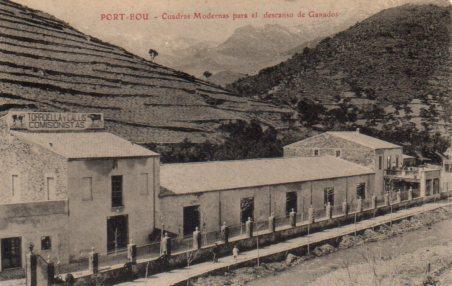 POSTAL PV02965: Cuadras Modernas para el descanso de Ganado