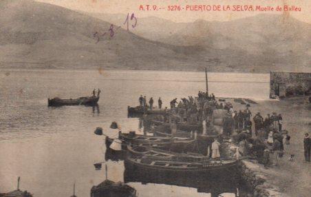 POSTAL PV02966: Muelle de Balleu en Puerto de la Selva