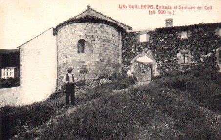 POSTAL PV02970: Entrada al Santuari del Coll, Les Guillerias