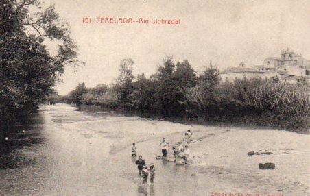 POSTAL PV02976: Rio Llobregat en Perelada
