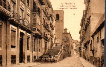 POSTAL PV03011: Calle Jorge Juan en Alicante