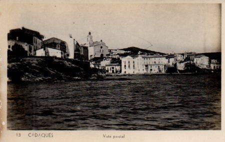 POSTAL PV03060: Cadaques vista parcial del pueblo