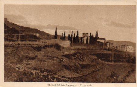 POSTAL PV03067: Cardona crepusculo