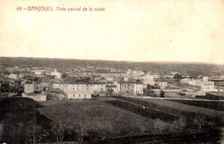 POSTAL PV03032: Banyoles vista parcial de la ciutat