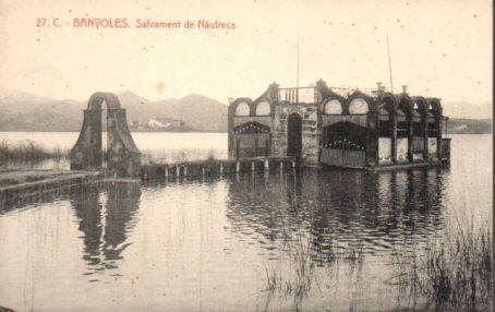 POSTAL PV03038: Salvament de Naufrecs Banyoles. nº 27 C