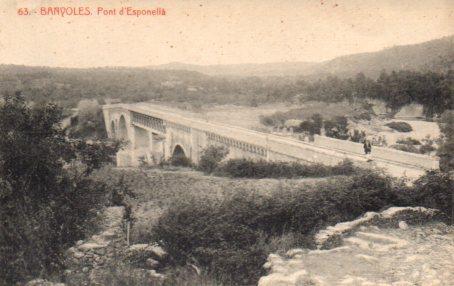 POSTAL PV03039: Pont d'Esponella, Banyoles