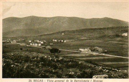 POSTAL PV03182: Begas, Vista general de la Barceloneta y Montau