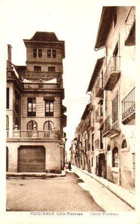 POSTAL PV03333: Calle Florenza en Puigcerda