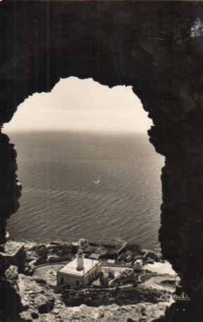 POSTAL PV03337: El Faro de Rosas desde el Castillo de la Trinidad