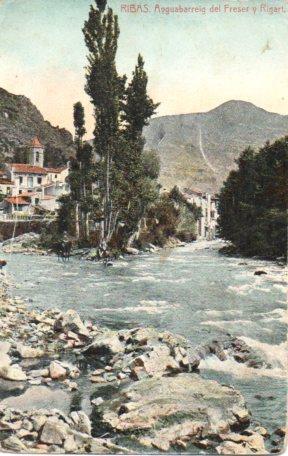 POSTAL PV03341: Ayguabarreig del Freser y Rigart, Ribas