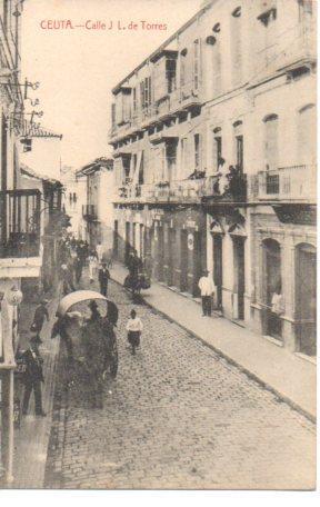 POSTAL PV03348: Calle J L. de Torres en Ceuta