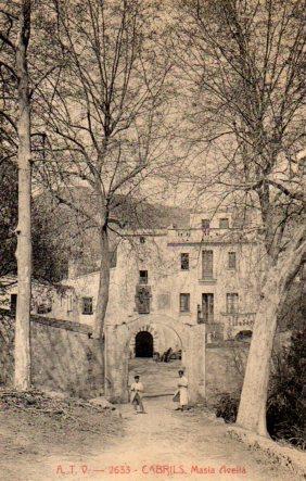 POSTAL PV03306: Masia Avella, Cabrils