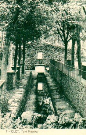 POSTAL PV03313: Font Moixina a Olot