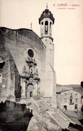 POSTAL PV03318: Iglesia de Llansa