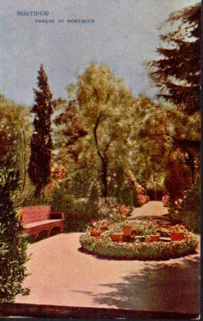 POSTAL PV03319: Parque de Montjuich surtidor