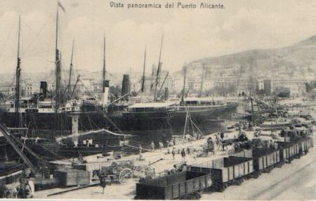 POSTAL PV03392: Vista panoramica del Puerto de Alicante