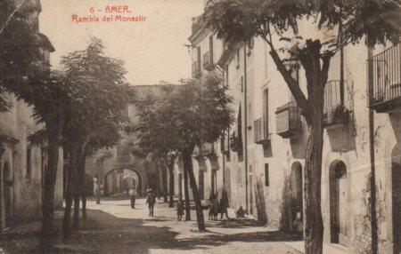 POSTAL PV03384: Rambla del Monestir, Amer